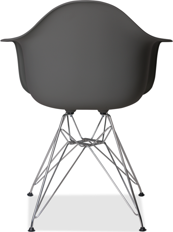 Chaise en plastique de style dar Basalt