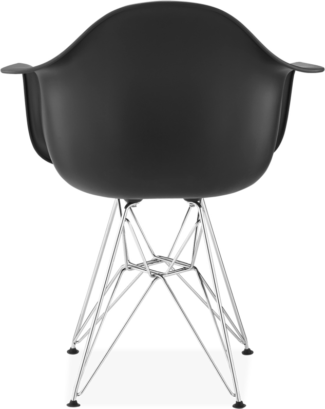 Dar -stijl plastic stoel Black