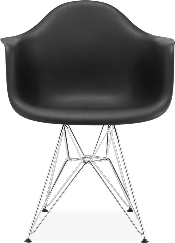 DAR Style Plastic Chair Black