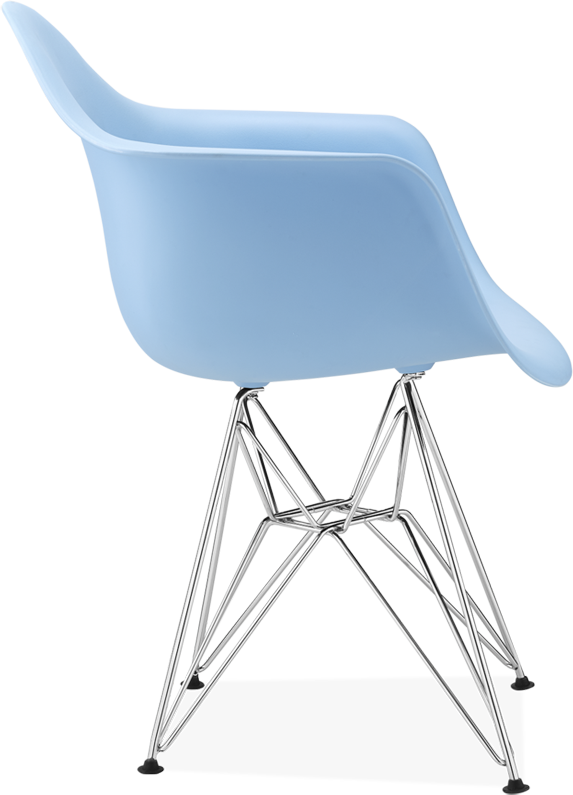 DAR Style Plastic Chair Light Blue