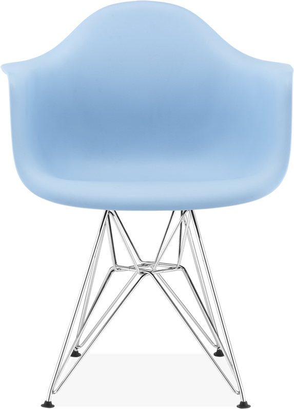 Dar -stijl plastic stoel Light Blue