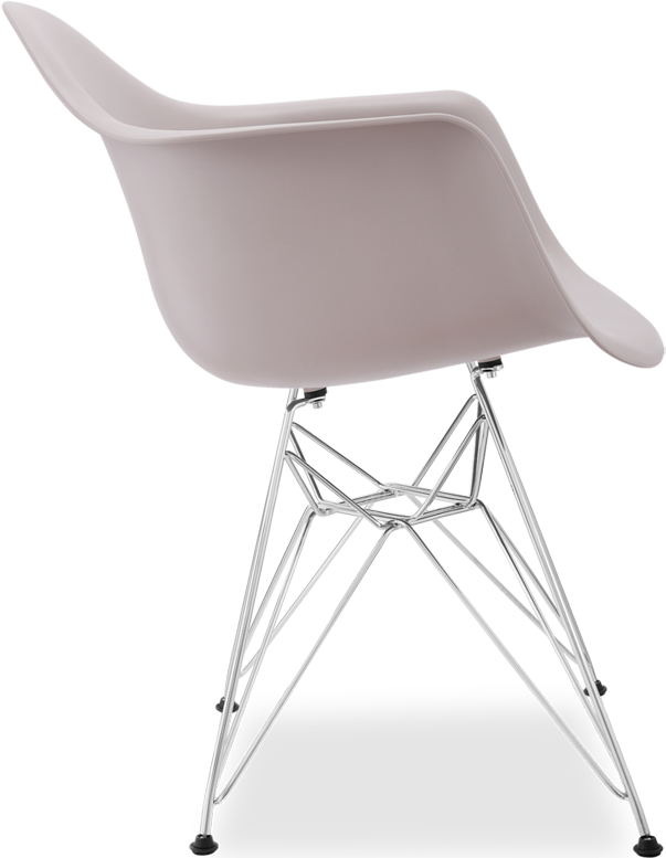 DAR Style Plastic Chair Mauve