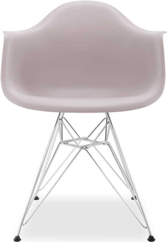 Dar -stijl plastic stoel Mauve
