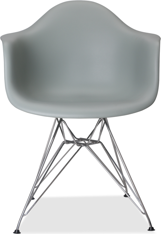 Dar -stijl plastic stoel Grey