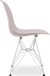 Stuhl im DSR -Stil Mauve