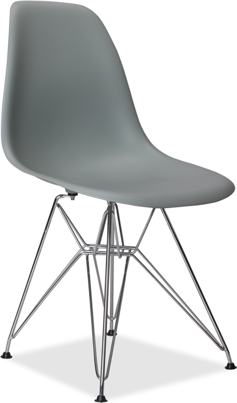 Chaise de style DSR Moss Grey