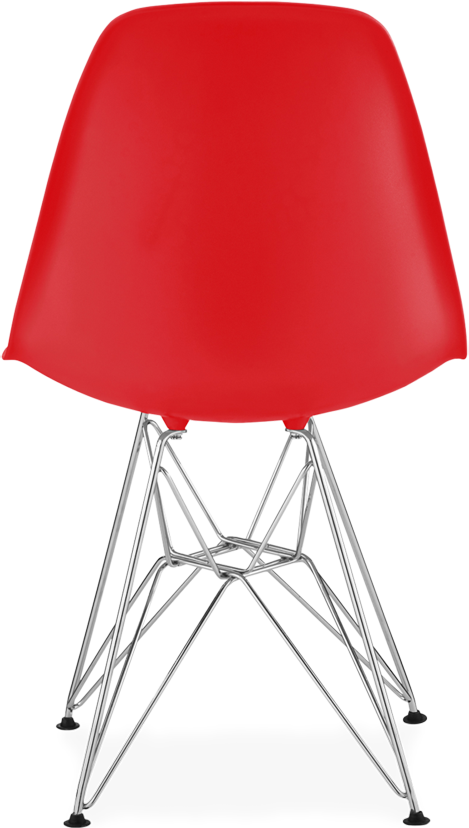 Stuhl im DSR -Stil Red