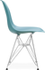 Stuhl im DSR -Stil Teal