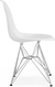 Chaise de style DSR White