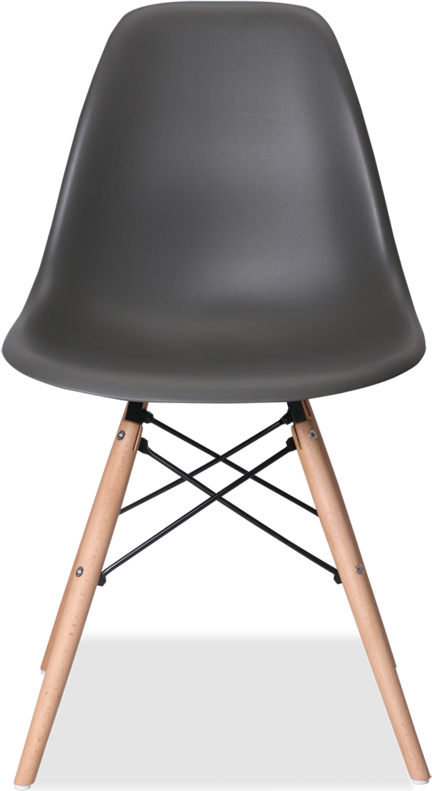 DSW Style Chair Light Wood / Basalt