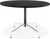 Eames Style Round Conference Table 105 CM / Black