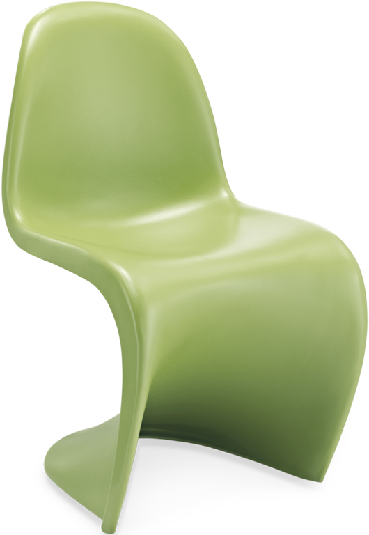S Style Chair Green