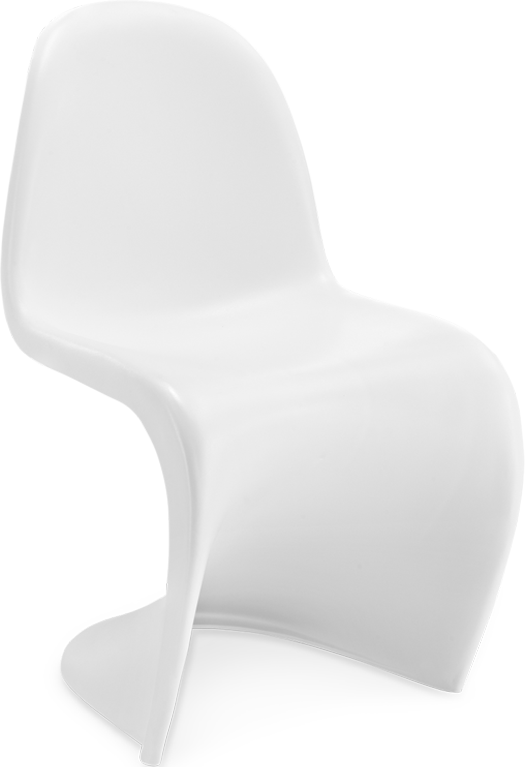 S Style Chair White