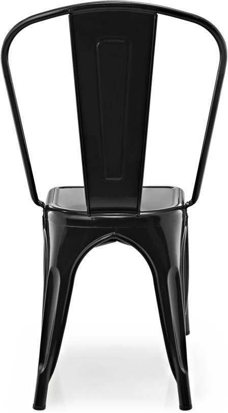 Tolix ein Stuhl Black