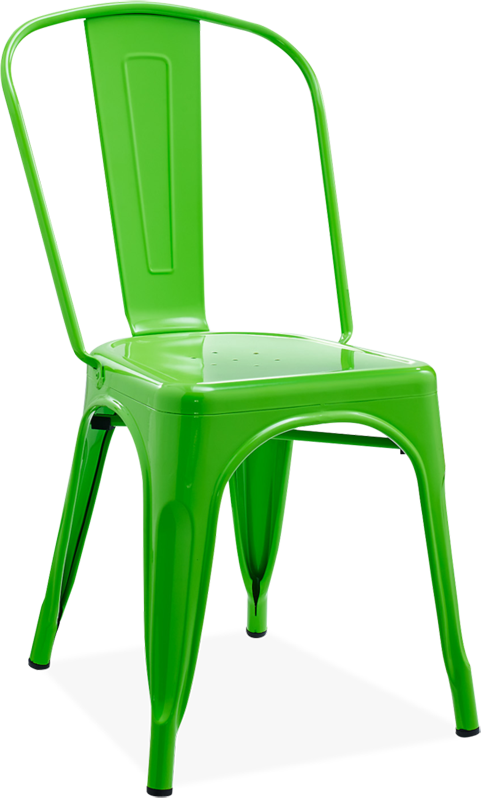 Tolix ein Stuhl Green