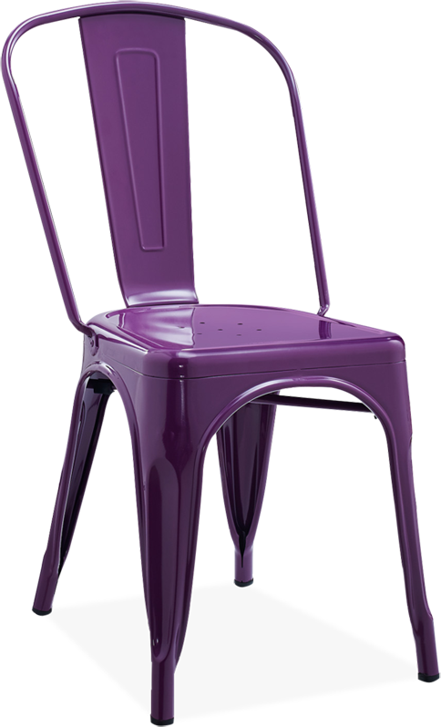 Tolix A Chair Purple