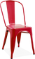 Tolix een stoel Red