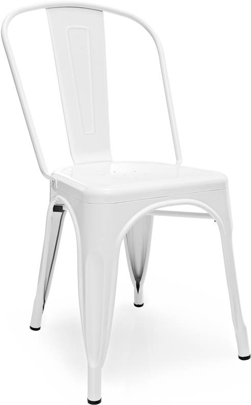Tolix ein Stuhl White