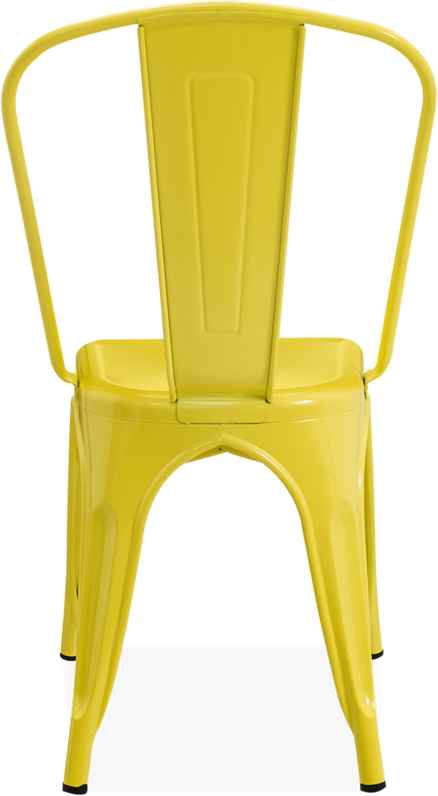Tolix ein Stuhl Yellow