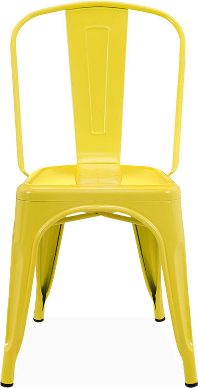 Tolix una silla Yellow