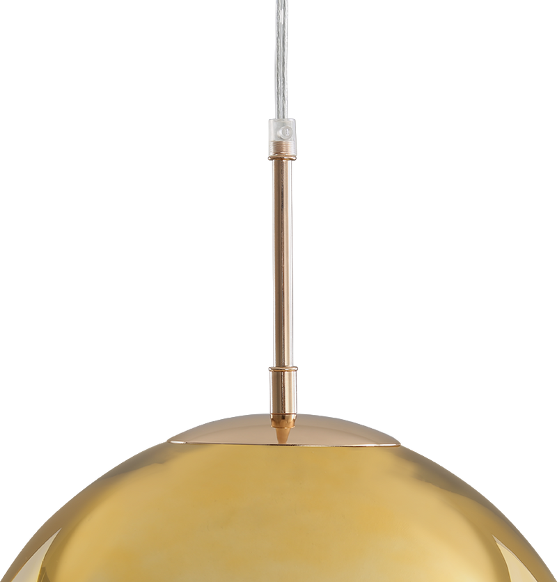 Mirror Ball Pendant Lamp Gold