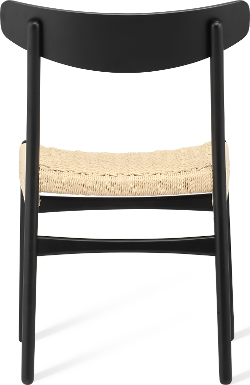 Chaise CH23 Black Painted Ash