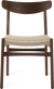 CH23 -stoel Walnut