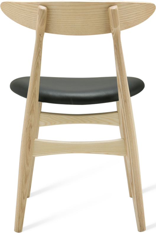 Chaise CH33 Solid Ash / Black