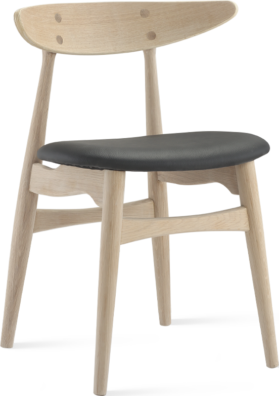 CH33 Chair Soaped - Oak / Black