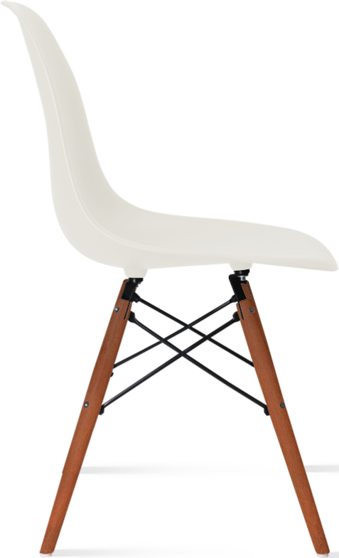 Chaise de style DSW Dark Wood / Cream