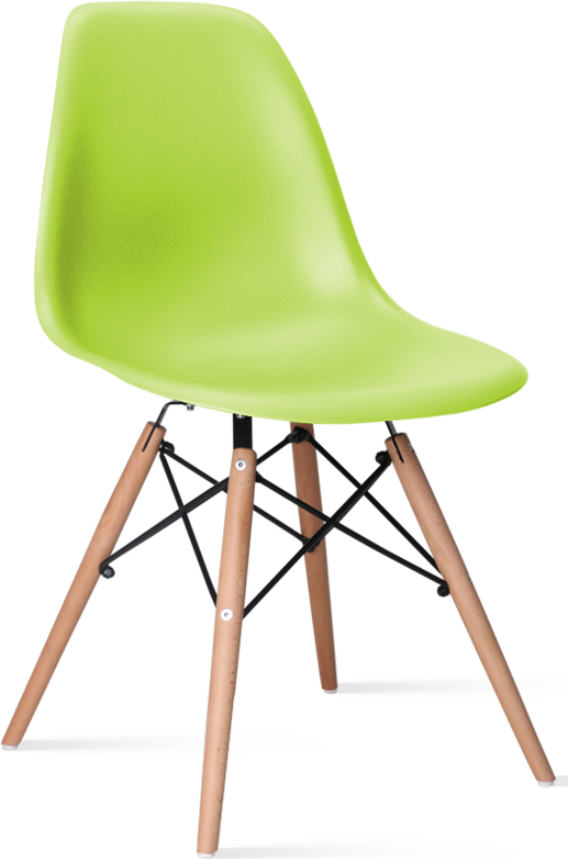DSW -stijlstoel Light Wood / Green
