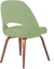 Chaise exécutive sans arme Light Green