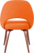 Chaise exécutive sans arme Orange