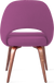 Executive Chair Armless Purple