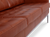 Knoll 3 plazas sofá Premium Leather / Dark Tan