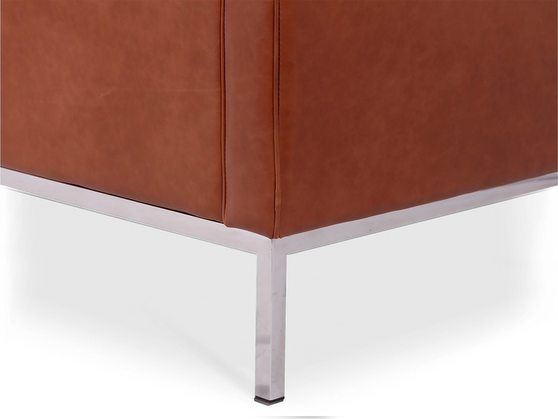 Knoll 3 -sits soffa Premium Leather / Dark Tan