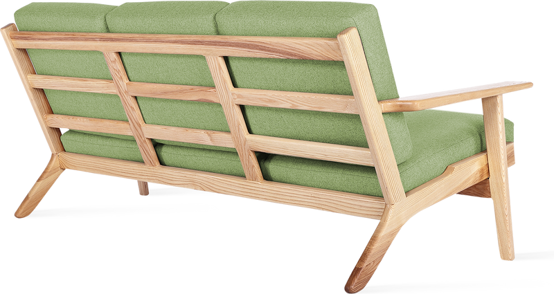 GE 290 PLANK 3 places canapé Ash Wood / Light Green