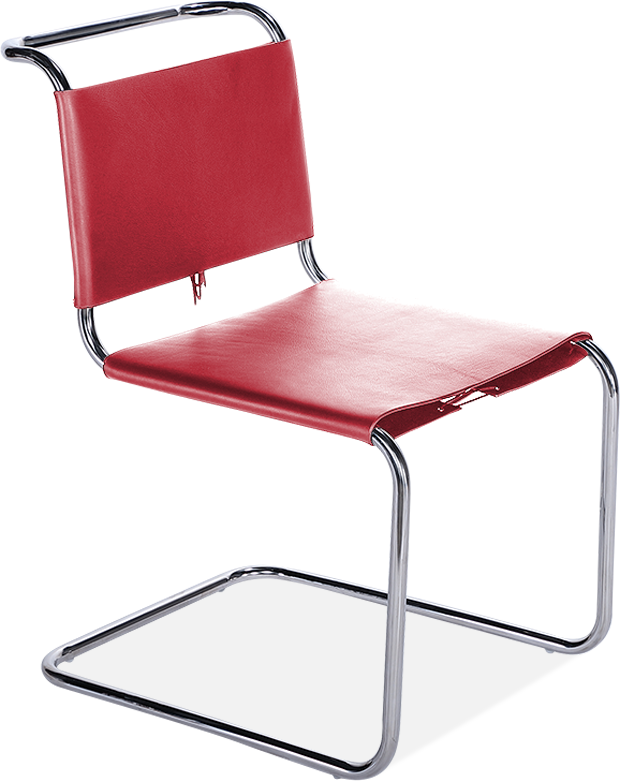 Chaise de stam Premium Leather / Red
