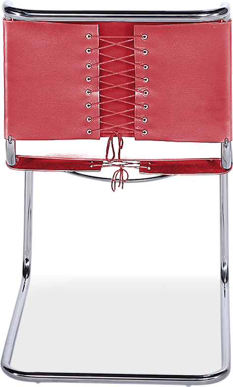 Mart Stam -stol Premium Leather / Red