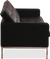 Knoll 3 -Sitzer -Sofa Premium Leather / Black